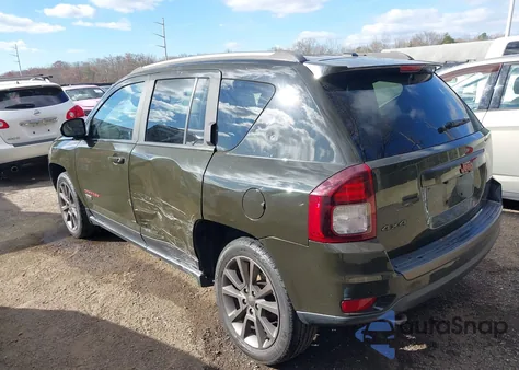 2016 Jeep Compass 75Th Anniversary из США, поврежденный, VIN 1C4NJDBB1GD809941